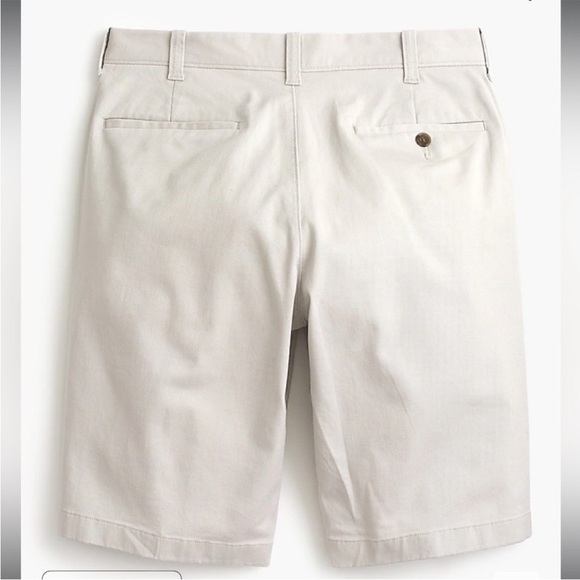 NEW J. Crew Flat Front Stone Men’s 11 inch Inseam Shorts Size 38 - Picture 5 of 7